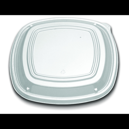 FORUM Forum 10.25 Clear Low Dome Vented Square Dome Lid, PK160 CL213-100-1